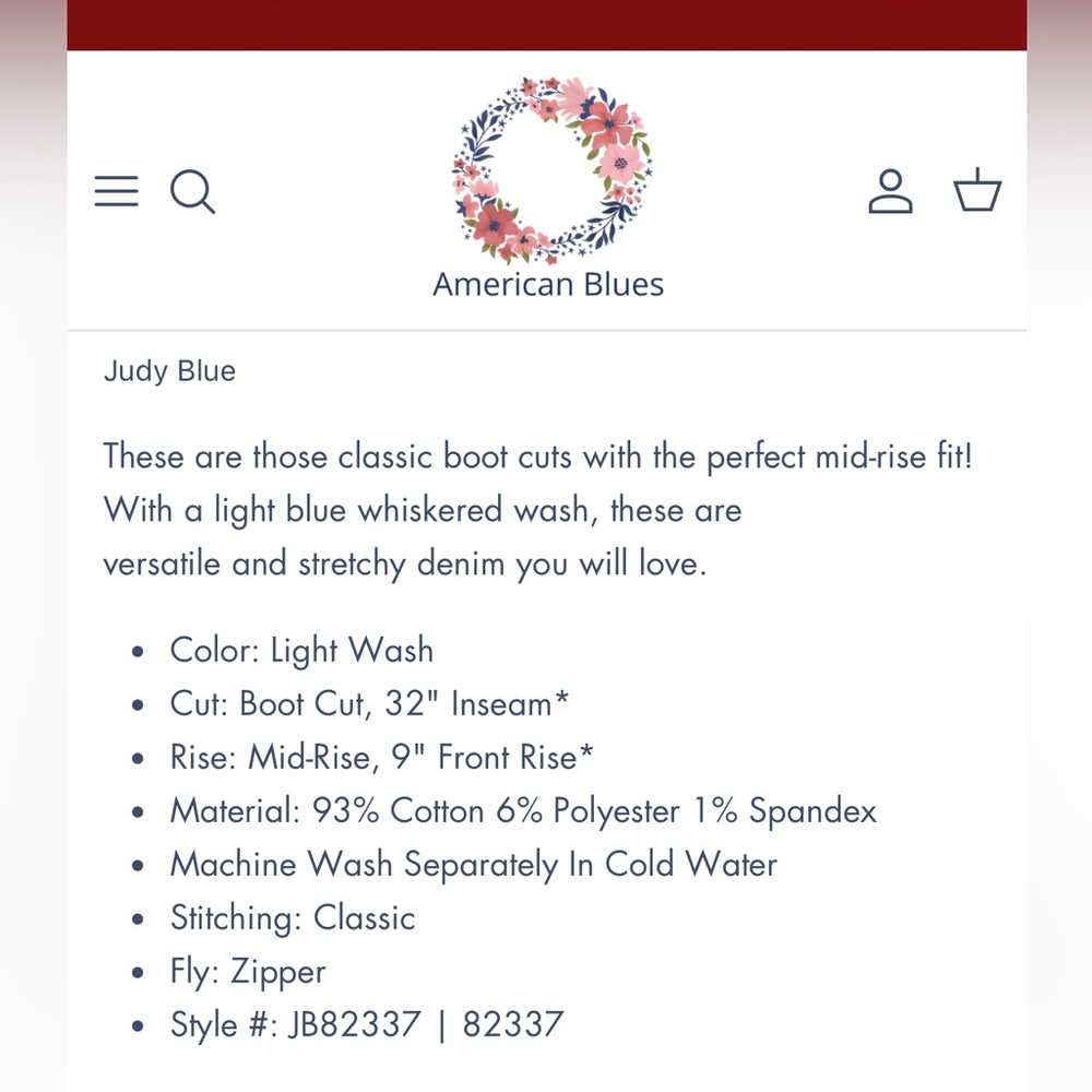 Judy Blue jeans - Picture 5 of 5